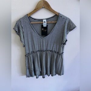 Sew in love New! Boutique short sleeve everything will be whiteblack stripes